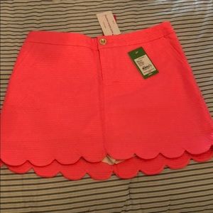Colette Skort with scallop hem
